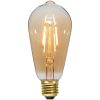 LED-lampa E27 ST64 Plain Amber Star Trading – miniatyr 1