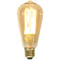 Star Trading LED-lampa E27 ST64 Vintage Gold Amber