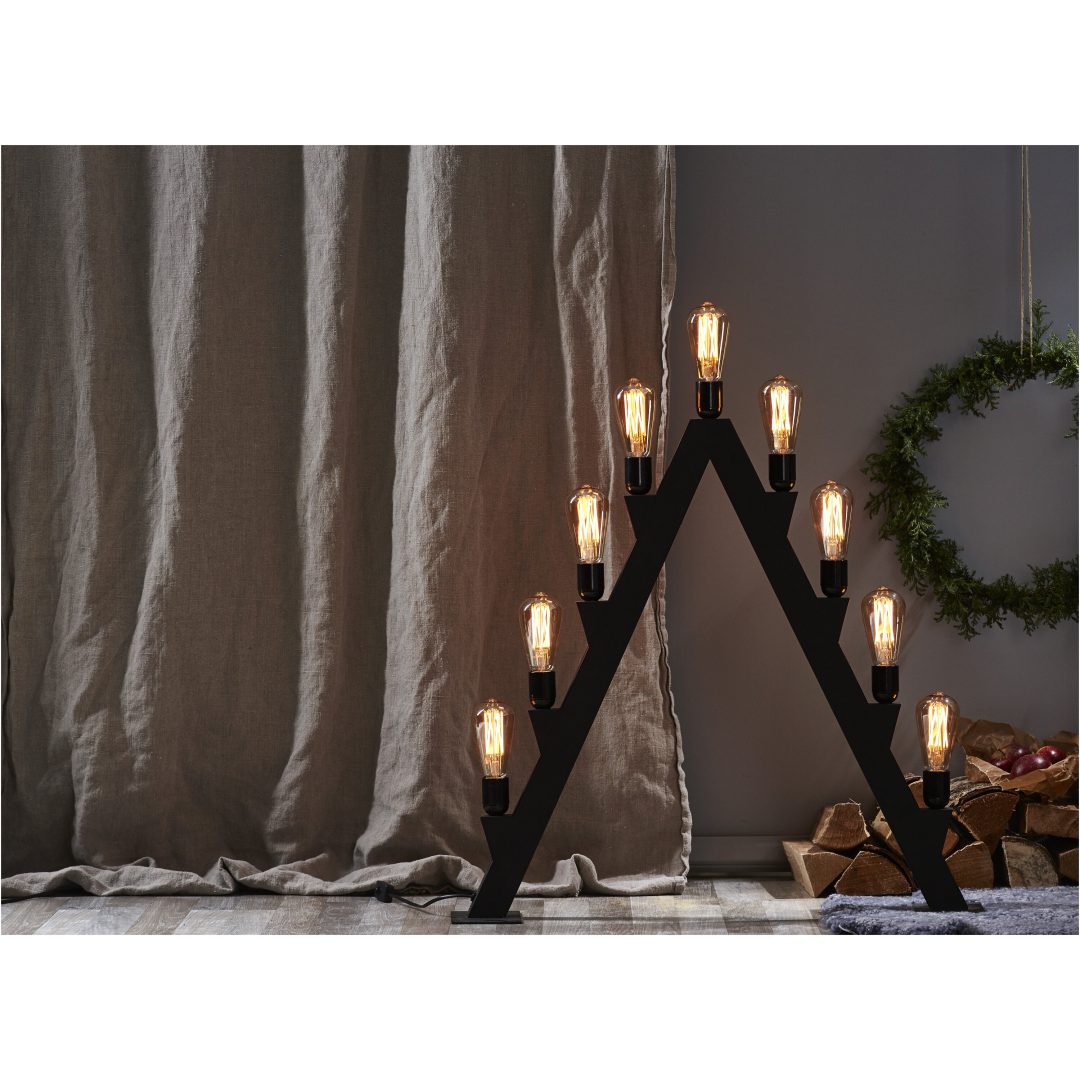 LED-lampa E27 ST64 Vintage Gold Amber Star Trading – bild 9