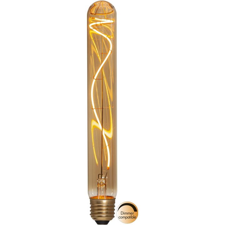 LED-lampa E27 T30 Soft Glow Bärnsten Star Trading – bild 5