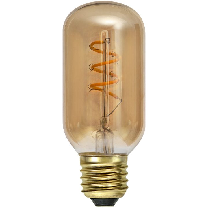 LED-lampa E27 T45 Decoled Spiral Amber Star Trading – bild 5