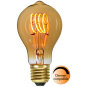 Star Trading LED-lampa E27 TA60 Decoled Spiral Amber