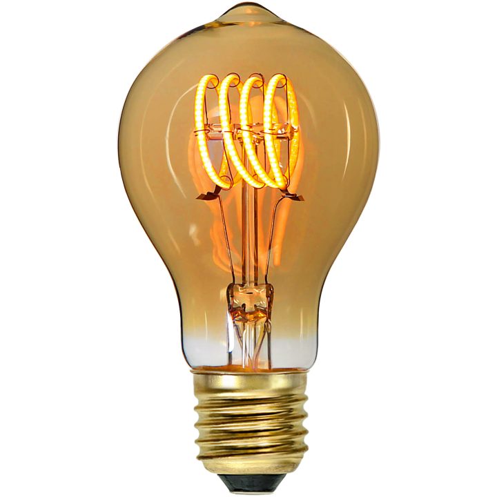 LED-lampa E27 TA60 Decoled Spiral Amber Star Trading – bild 7