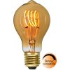 LED-lampa E27 TA60 Decoled Spiral Amber Star Trading – miniatyr 1