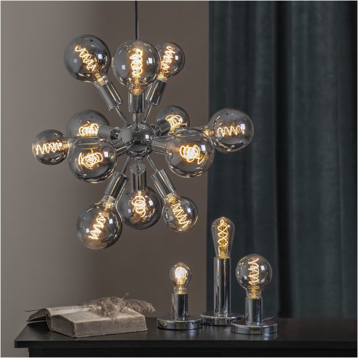 LED-lampa E27 TA60 Decoled Spiral Smoke Star Trading – bild 2