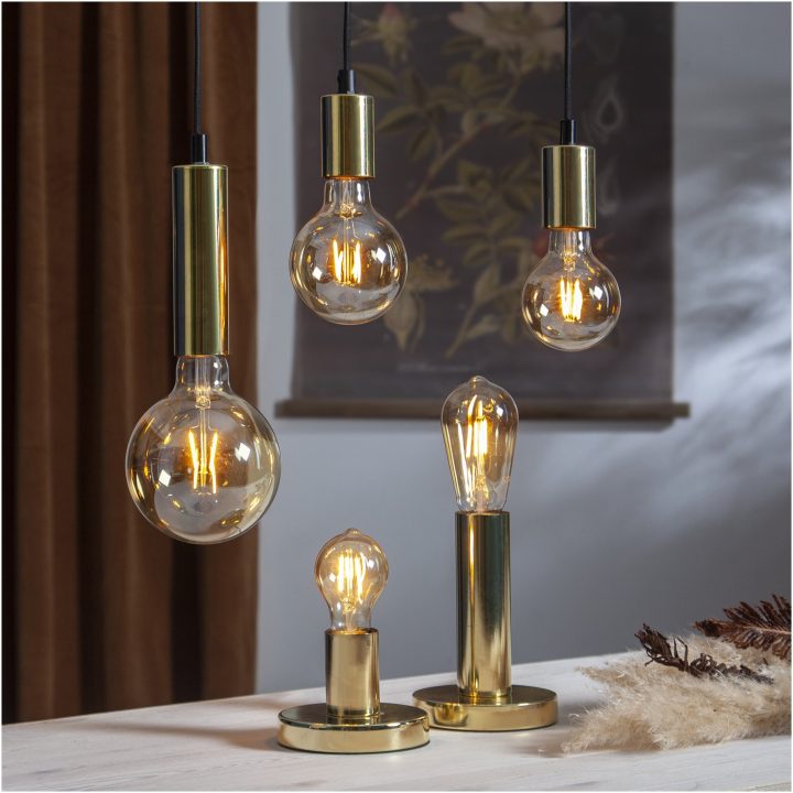 LED-lampa E27 TA60 Plain Amber Star Trading – bild 5