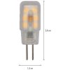 LED-lampa G4 Halo-LED Frosted Star Trading – miniatyr 3