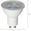 LED-lampa GU10 2-p Spotlight Basic Vit Star Trading – miniatyr 5