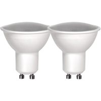 LED-lampa GU10 2-p Spotlight Basic Vit Star Trading