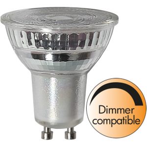 LED-lampa GU10 MR16 Spotlight Glass Star Trading
