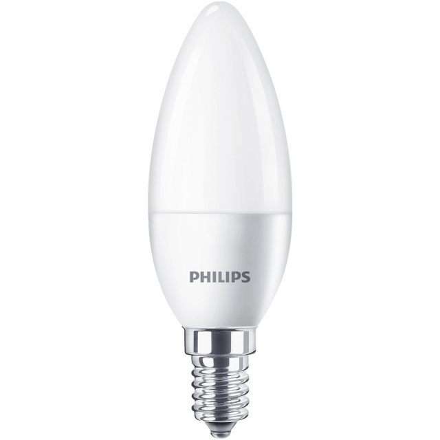 LED-lampa, Kron, Matt, 4W, E14, 230V, Ph Philips