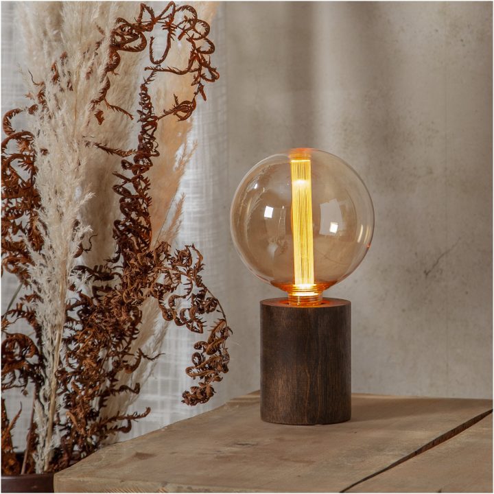 LED-lampa New Generation Classic Mood Glob E27 Bärnsten Star Trading – bild 8