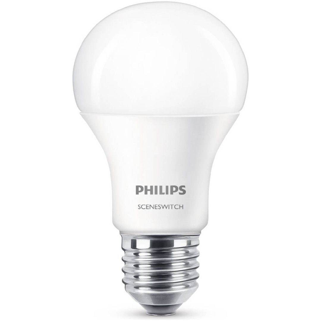 LED-lampa SceneSwitch E27 Philips LED CLA E27 60W A60 VV CL SSW