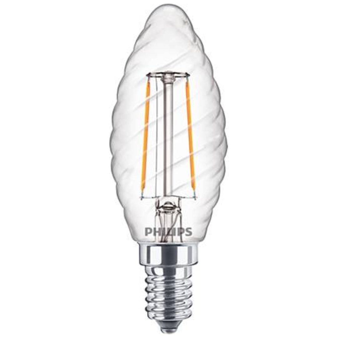 LED-lampa ST35 E14 (klar) Philips LED CL 25W ST35 E14 SRT4 VV