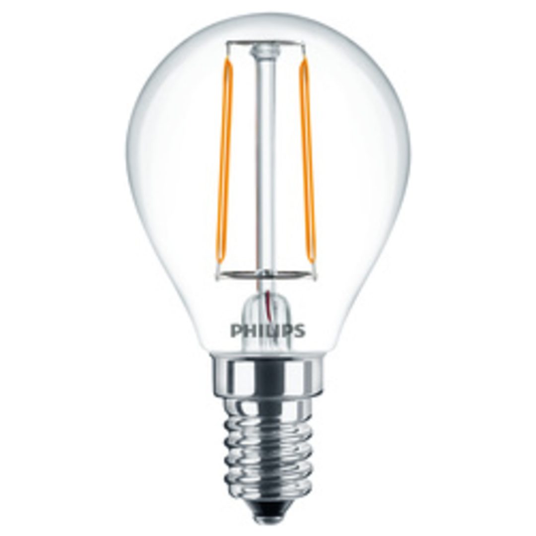 LED-lampa/Multi-LED LED FILAM KLOT 2W E14 827 KLAR Philips