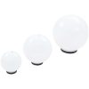 LED-lampor 6 st sfäriska 20/30/40 cm PMMA vidaXL – miniatyr 6