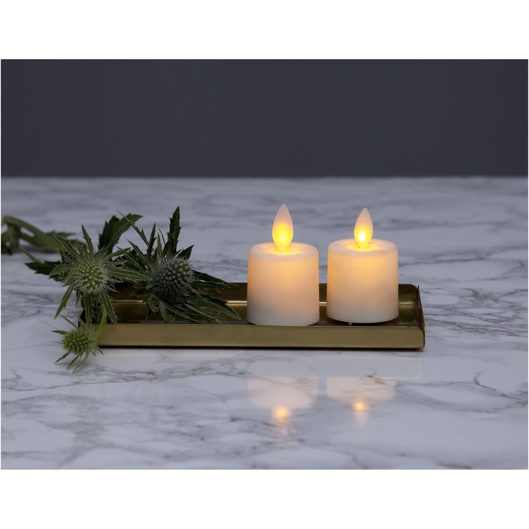 LED Ljus 2-pack M-Twinkle Vit Star Trading – bild 5