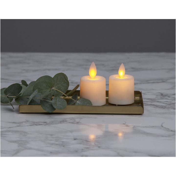 LED Ljus 2-pack M-Twinkle Vit Star Trading – bild 4