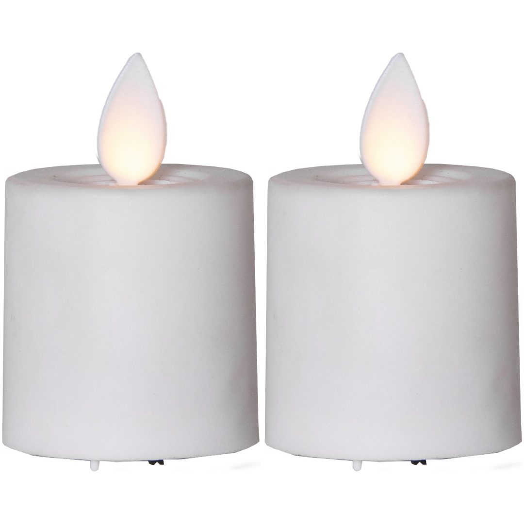 LED Ljus 2-pack M-Twinkle Vit Star Trading