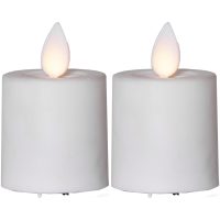 LED Ljus 2-pack M-Twinkle Vit Star Trading
