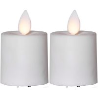 LED Ljus 2-pack M-Twinkle Vit Star Trading