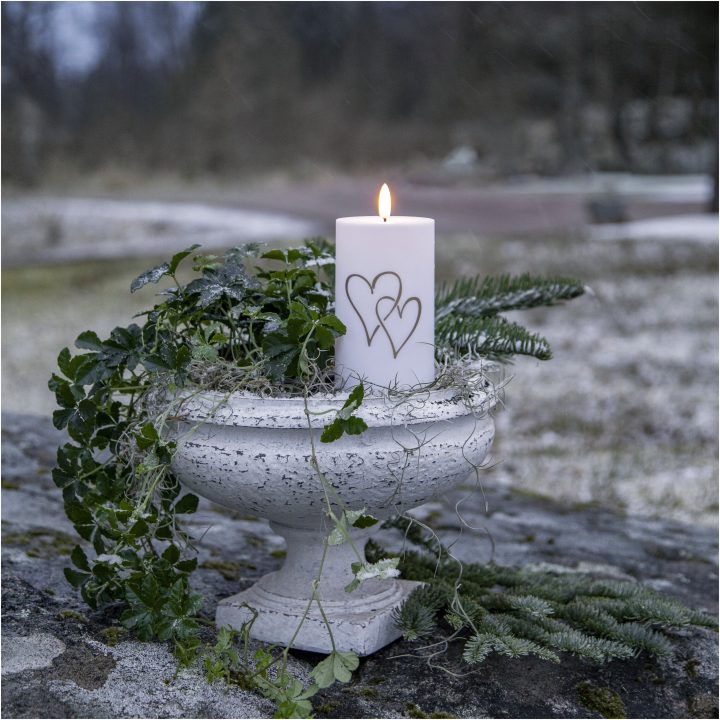 LED Ljus Flamme Heart STAR TRADING – bild 2
