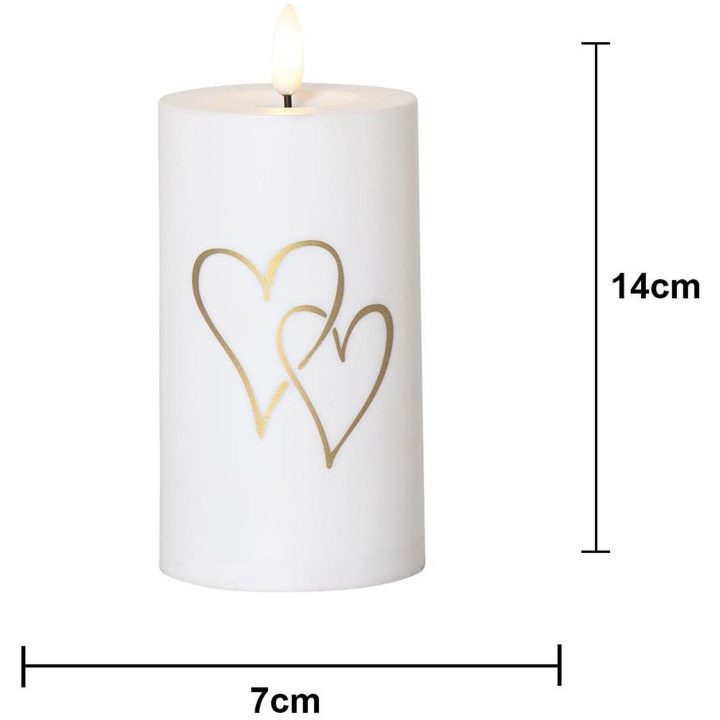 LED Ljus Flamme Heart STAR TRADING – bild 8