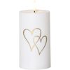 LED Ljus Flamme Heart STAR TRADING – miniatyr 1