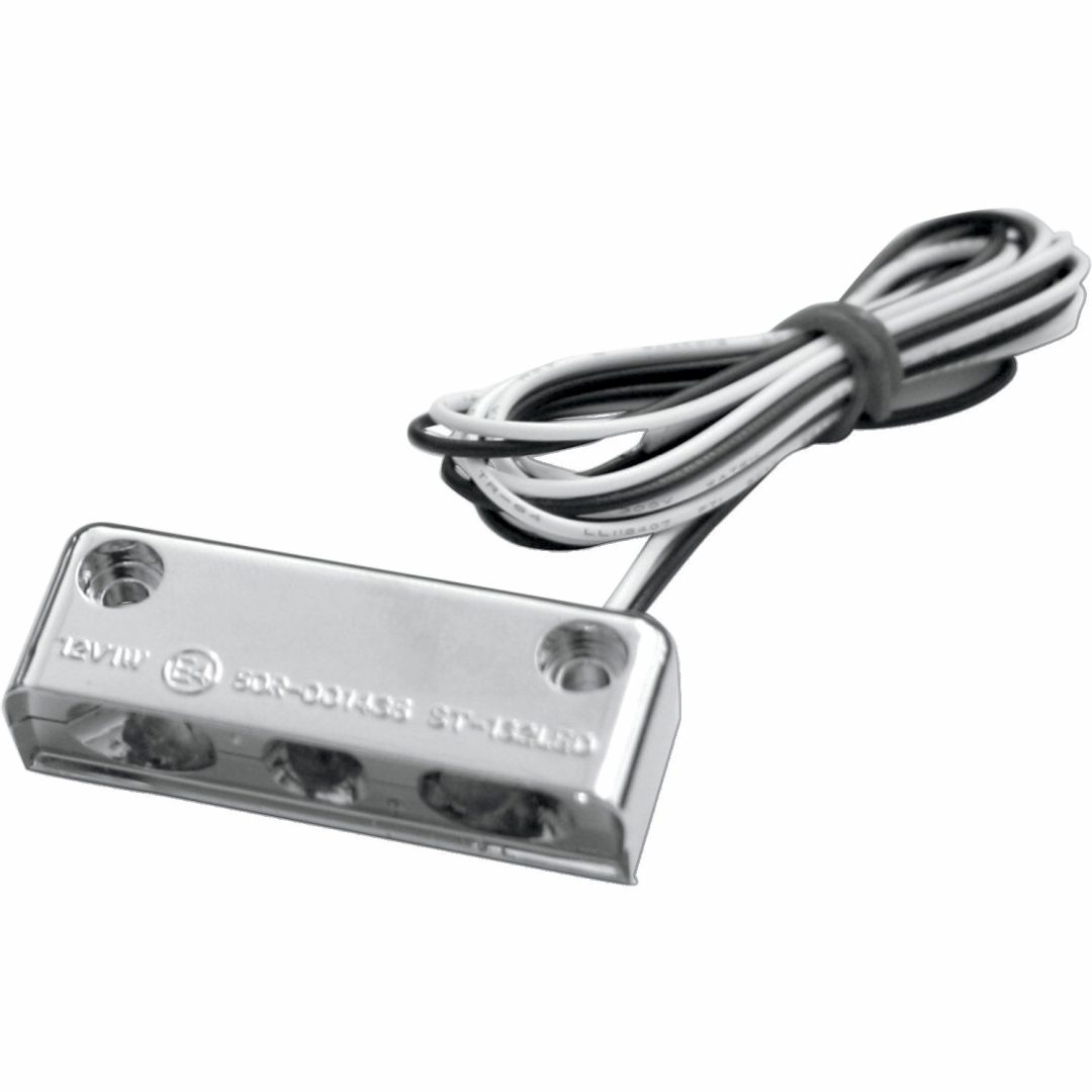 Led Ljusremsa Krom ACCUTRONIX LIGHT LED STEP CHROME