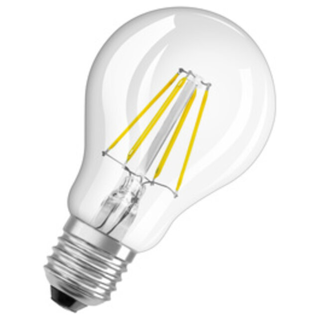 LED-lampa/Multi-LED OSRAM LED NORMAL 40 DIM KLAR 827 E27