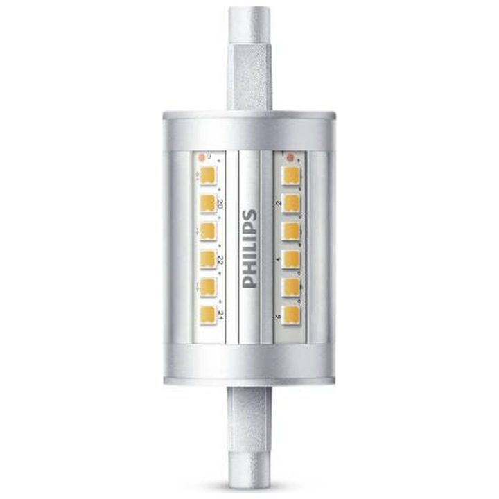 LED-rörlampa R7S Philips LED 60W R7S 78MM SRT4 VIT – bild 2