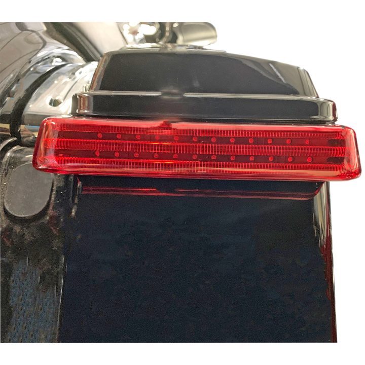 LED-Sadelväskor ProBEAM Bagz Rökfärgade Krom CUSTOM DYNAMICS – bild 2