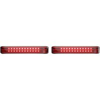 LED-Sadelväskor ProBEAM Bagz Rökfärgade Krom CUSTOM DYNAMICS