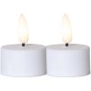 LED Värmeljus 2-pack Flamme Vit Star Trading – miniatyr 6