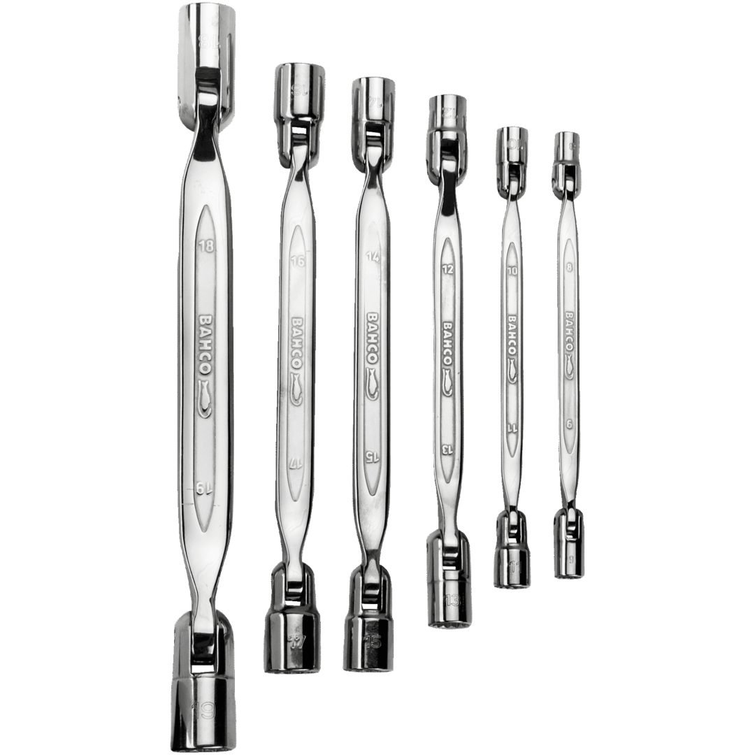 Ledhylsnyckelsats 6 Delar BAHCO 6 DELAR – bild 2
