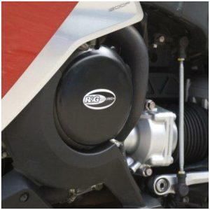 Left Crankcase Protection Cover Black Honda R&G Racing