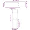 Lekplats impregnerad furu vidaXL – miniatyr 9