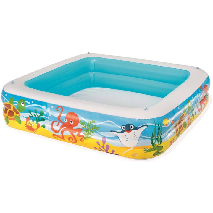 Lekpool med tak 140x140x114 cm blå 52192 Bestway 140 x 140 x 114 cm – bild 5