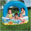 Lekpool med tak 140x140x114 cm blå 52192 Bestway 140 x 140 x 114 cm – miniatyr 1