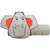 Lektält elefant grå med 250 bollar 174x86x101 cm vidaXL – miniatyr 5