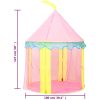 Lektält för barn rosa 100x100x127 cm vidaXL – miniatyr 9
