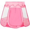 Lektält för barn rosa 102x102x82 cm vidaXL – miniatyr 3