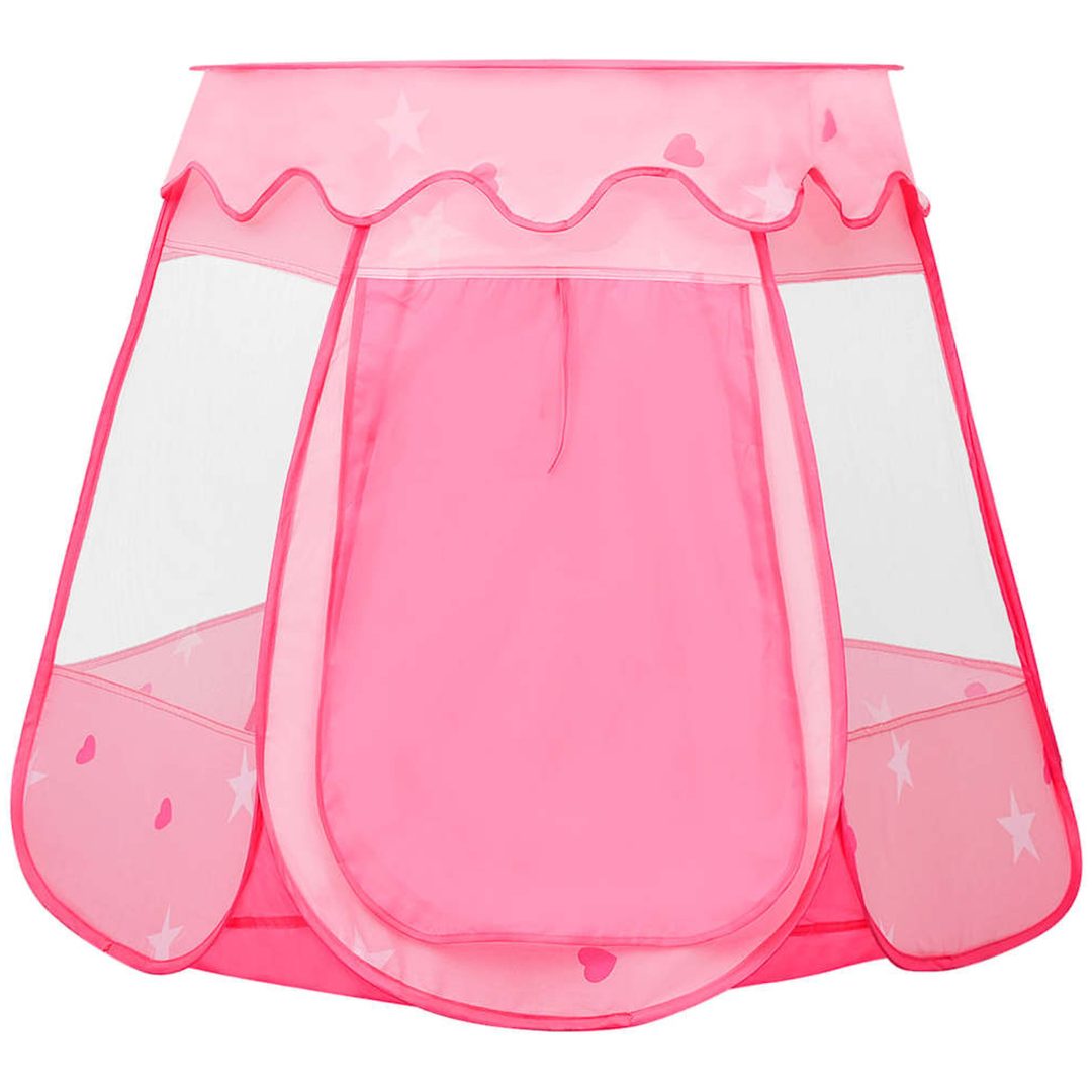Lektält för barn rosa 102x102x82 cm vidaXL – bild 3
