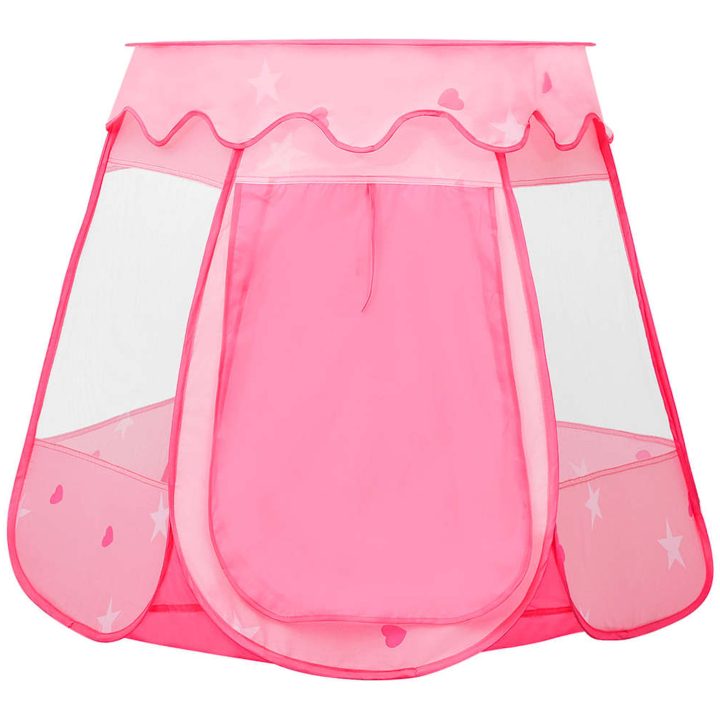 Lektält för barn rosa 102x102x82 cm vidaXL – bild 3