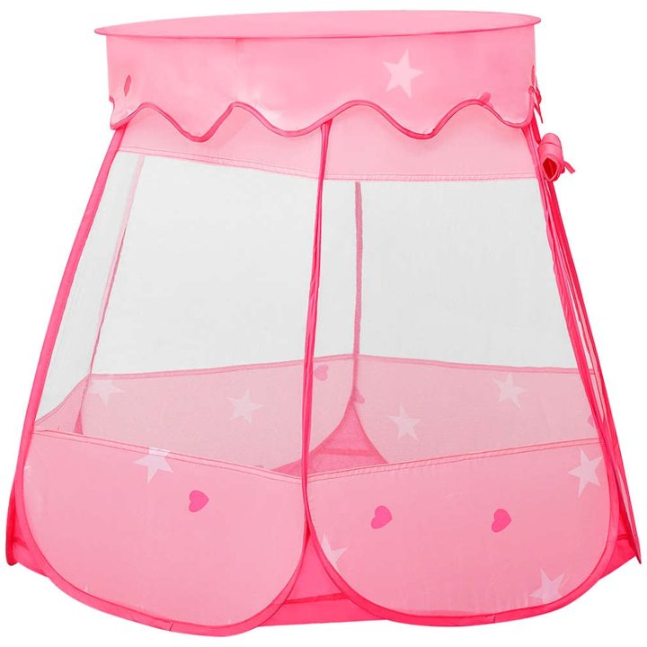 Lektält för barn rosa 102x102x82 cm vidaXL – bild 5