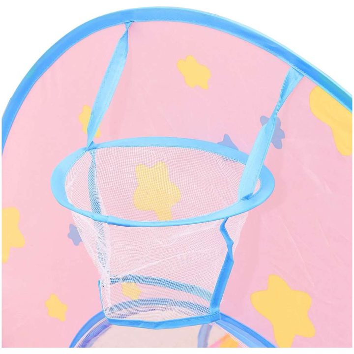 Lektält för barn rosa 301x120x128 cm vidaXL – bild 8