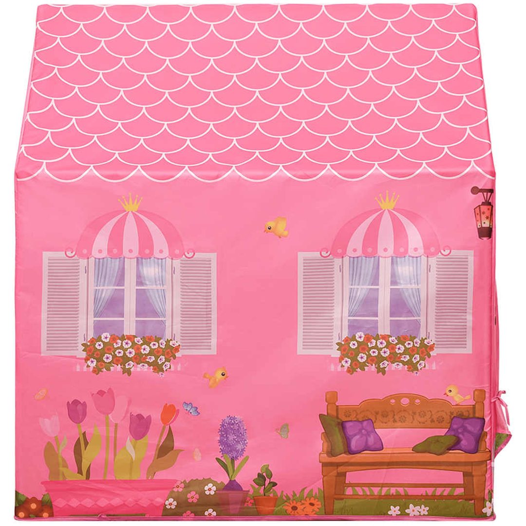 Lektält för barn rosa 69x94x104 cm vidaXL – bild 4