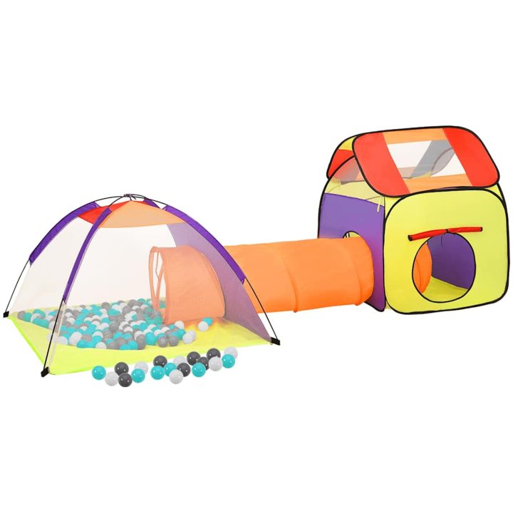 Lektält med 250 bollar flerfärgat 338x123x111 cm vidaXL – bild 2