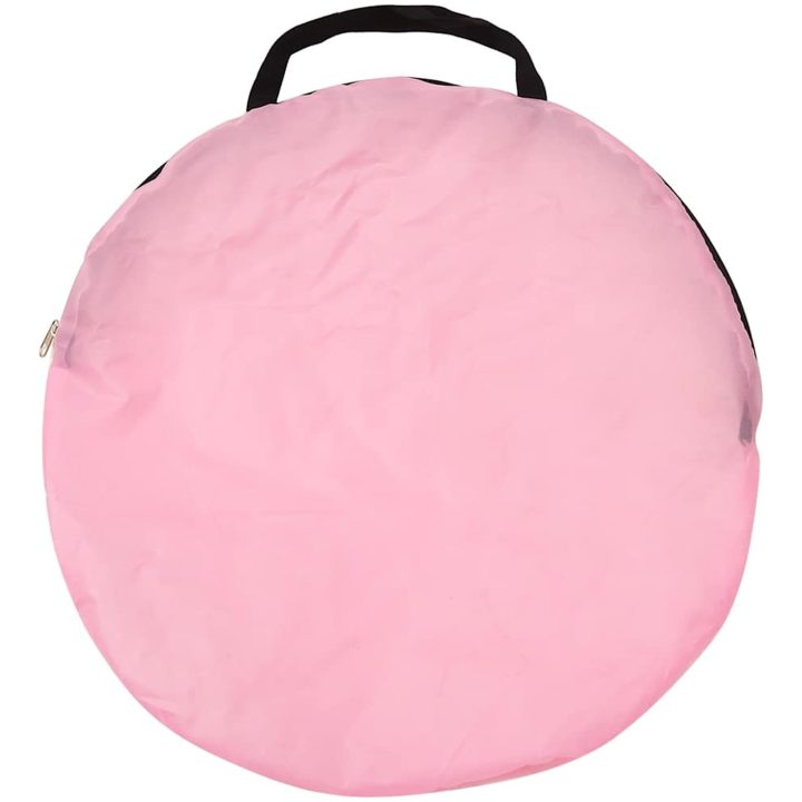 Lektält med 250 bollar rosa 100x100x127 cm vidaXL – bild 11