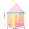 Lektält med 250 bollar rosa 100x100x127 cm vidaXL – miniatyr 12